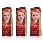 Ficha técnica e caractérísticas do produto Beautycolor Tinta Vermelho Infalível 96.44 Ruivo Claro Indecifrável - Kit com 03