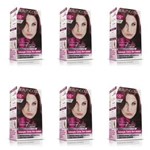 Ficha técnica e caractérísticas do produto Beautycolor Tonalizante se Amônia 55.46 Vermelho Fatale - Kit com 06