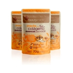 Beautysnack® 70g - Nuts e Colágeno - Kit com 3 pacotes