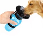 Ficha técnica e caractérísticas do produto Bebedouro Squeeze Portátil Aqua Dog para Cães e Gatos 600ml