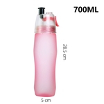 Ficha técnica e caractérísticas do produto Beber dos homens Women & bruma exterior Desporto Non-Toxic BPA Free & Eco-Friendly PC garrafa de água 700ml