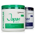 Beleza Pro Japan Hair Kit com 2 BBTOX BTX Capilar + BTX Blue - 2x500g