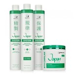 Ficha técnica e caractérísticas do produto Beleza Pro Japan Hair Kit Redutor de Volume Japonês + BTX Capilar