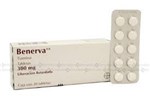 Ficha técnica e caractérísticas do produto Benerva 300mg com 30 Comprimidos Bayer