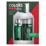 Ficha técnica e caractérísticas do produto Benetton Colors Man Green Kit - Eau De Toilette + Desodorante Kit