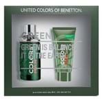 Ficha técnica e caractérísticas do produto Benetton Colors Man Green Kit - Eau de Toilette + Pós Barba Kit