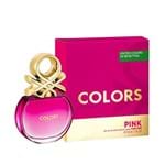 Ficha técnica e caractérísticas do produto Benetton Colors Pink Eau de Toilette Feminino 80 Ml
