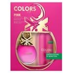 Ficha técnica e caractérísticas do produto Benetton Colors Pink Kit - EDT 80ml + Desodorante Kit