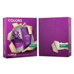 Ficha técnica e caractérísticas do produto Benetton Colors Purple Kit - EDT 80ml + Body Lotion Kit - Kit