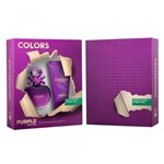 Ficha técnica e caractérísticas do produto Benetton Colors Purple Kit - EDT 80ml + Body Lotion