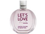 Ficha técnica e caractérísticas do produto Benetton Lets Love Woman - Perfume Feminino Eau de Toilette 100 Ml