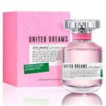 Ficha técnica e caractérísticas do produto Benetton Perfume Feminino United Dreams Love Yourself Eau de Toilette 50ml