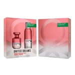 Benetton United Dreams Together for Her Kit - EDT 80ml + Body Spray 150ml