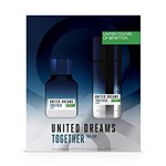 Ficha técnica e caractérísticas do produto Benetton United Dreams Together For Him Kit - EDT 100ml + Body Spray 150ml Kit