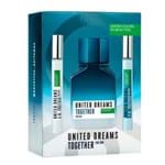 Ficha técnica e caractérísticas do produto Benetton United Dreams Together Kit - EDT + 2 Boosters Kit
