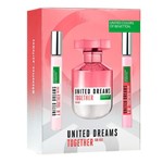 Ficha técnica e caractérísticas do produto Benetton United Dreams Together Kit - EDT + 2 Boosters