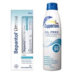 Ficha técnica e caractérísticas do produto Bepantol Derma Creme Bayer 20g + Protetor Solar Coppertone Oil Free Spray Fps 50 177ml - Bayer