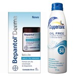 Bepantol Derma Solução Bayer 50ml + Protetor Solar Coppertone Oil Free Fps 15 125ml - Bayer