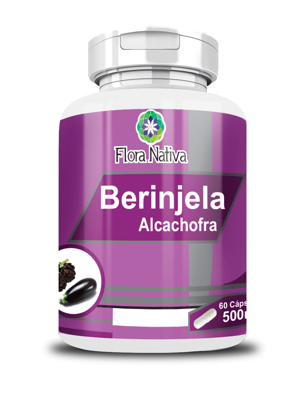 Ficha técnica e caractérísticas do produto Beringela com Alcachofra 60 Cápsulas