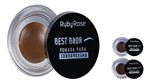 Ficha técnica e caractérísticas do produto Best Brow Gel Pomada para Sobrancelha Ruby Rose Hb-8400 Dark