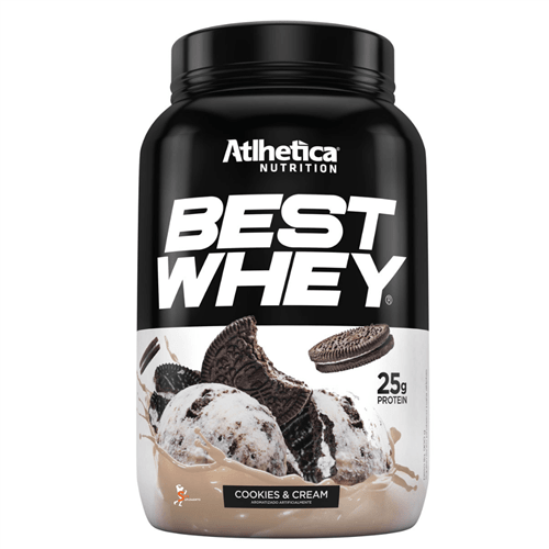 Ficha técnica e caractérísticas do produto Best Whey 900G - Atlhetica Nutrition (Cookies And Cream)