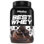 Ficha técnica e caractérísticas do produto Best Whey 900g Chocolate Brownie - Atlhetica Nutrition