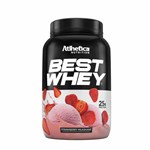Ficha técnica e caractérísticas do produto Best Whey 900g - Strawberry Milkshake - Atlhetica Nutrition