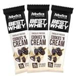 Ficha técnica e caractérísticas do produto Best Whey Chocolate Proteico 50g Chocolate Branco com Gotas de Cookies C/ 3 Unidades - Atlhetica