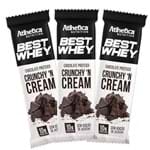 Ficha técnica e caractérísticas do produto Best Whey Chocolate Proteico 50g Crunchy And Cream C/ 3 Unidades- Atlhetica