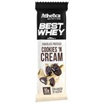 Best Whey Chocolate Proteíco Branco - Cookies And Cream- 50g - Atlhetica Nutrition