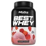 Ficha técnica e caractérísticas do produto Best Whey Strawberry Milkshake 900g - Atlhetica Nutrition