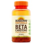 Ficha técnica e caractérísticas do produto Beta Caroteno 6000IU 90 cápsulas Sundown