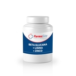 Beta Glucana + Lisina + Zinco – Imunidade com 30 Cápsulas