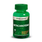 Ficha técnica e caractérísticas do produto Betacaroteno 250mg - 60 Caps - Macrophytus