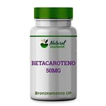 Ficha técnica e caractérísticas do produto Betacaroteno 50mg Cápsulas para Bronzeamento - Natural Essência