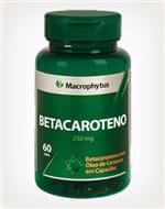 Ficha técnica e caractérísticas do produto Betacaroteno - Macrophytus