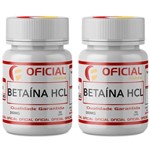 Ficha técnica e caractérísticas do produto 2 Betaína Hcl 300Mg 90 Cápsulas