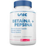 Ficha técnica e caractérísticas do produto Betaína + Pepsina 60 Doses Unicpharma