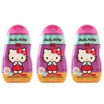 Ficha técnica e caractérísticas do produto Betulla Hello - Kitty Cacheadoseondulados Shampoo 260ml - Kit com 03
