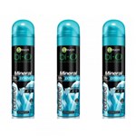 Ficha técnica e caractérísticas do produto Bí-O Mineral Extre Ice Desodorante Aerosol Masculino 150ml (Kit C/03) - Bì-o