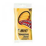 Ficha técnica e caractérísticas do produto Bic Sensitive Shave Aparelho C/15