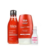 Bien Professional Kit Reconstrucor Red + Shampoo e Ampola Vitamino Color - Bien Professional