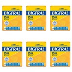 Ficha técnica e caractérísticas do produto Bigfral Plus Fralda Geriátrica M C/9 (Kit C/06)