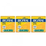Ficha técnica e caractérísticas do produto Bigfral Plus Fralda Geriátrica P C/10 (Kit C/03)