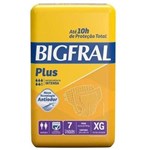 Ficha técnica e caractérísticas do produto Bigfral Plus Fralda Geriátrica Xg C/7 (Kit C/12)