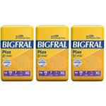 Ficha técnica e caractérísticas do produto Bigfral Plus Fralda Geriátrica Xg com 7 - Kit com 03
