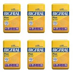 Ficha técnica e caractérísticas do produto Bigfral Plus Fralda Geriátrica Xg com 7 - Kit com 06
