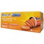 Ficha técnica e caractérísticas do produto Bio-C + Zinco 1g 10 Comprimidos União Química - União Quimica
