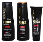 Ficha técnica e caractérísticas do produto Bio Extratus Força C/ Pimenta Shampoo + Condicionador 350ml + Máscara 250g