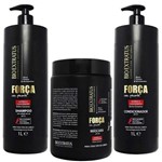 Ficha técnica e caractérísticas do produto Bio Extratus Força com Pimenta Shampoo + Condicionador 1L + Máscara 1Kg